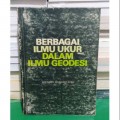 Berbagai Ilmu Ukur dalam Ilmu Geodesi